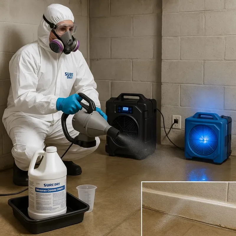 Sanitization and Odor Removal process in Toulon, IL